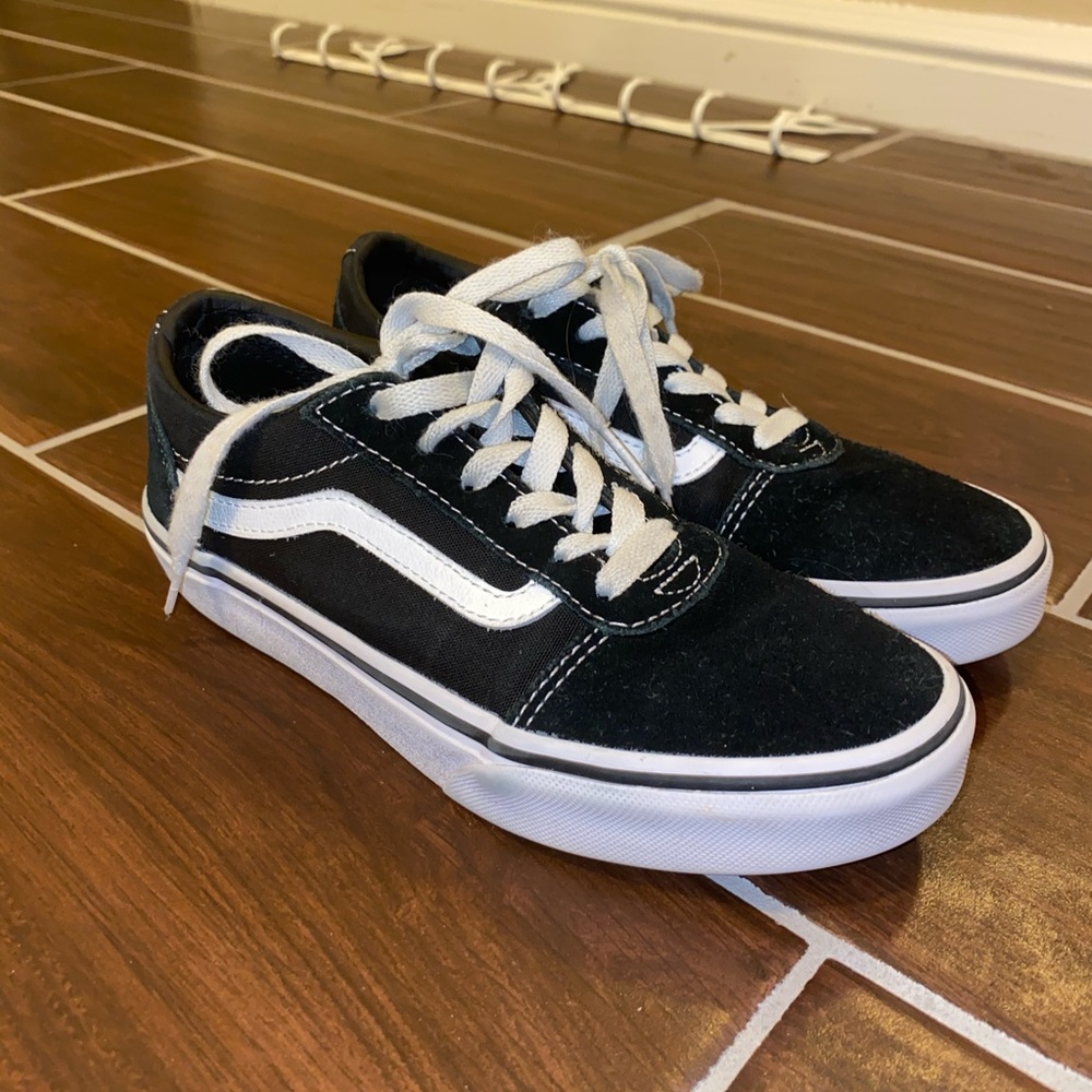kids black vans